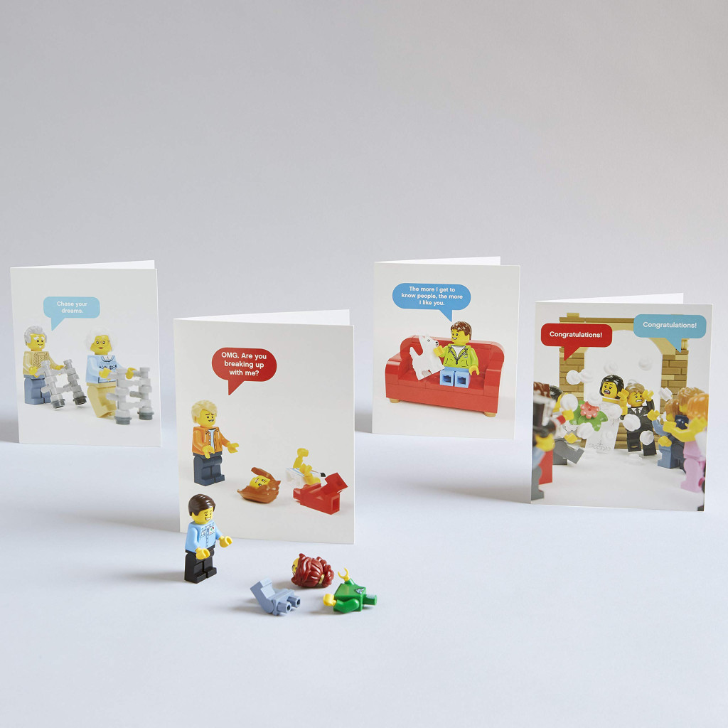 LEGO Minifigure Notes Cards